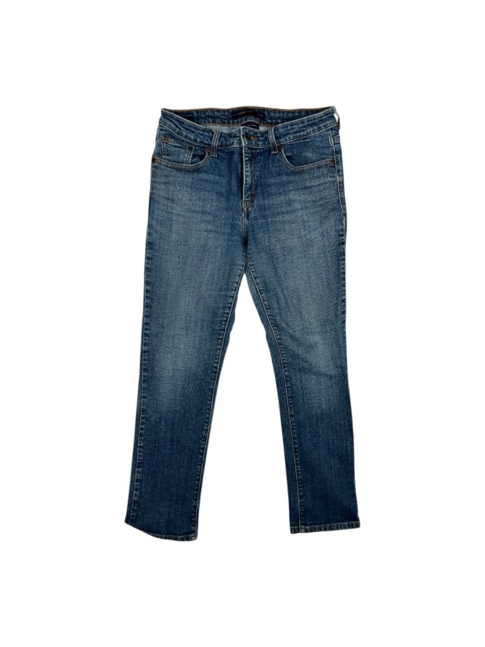 Levi's Jeans Women's 10S Blue Mid Rise Skinny 30x28 Stretch Denim Casual